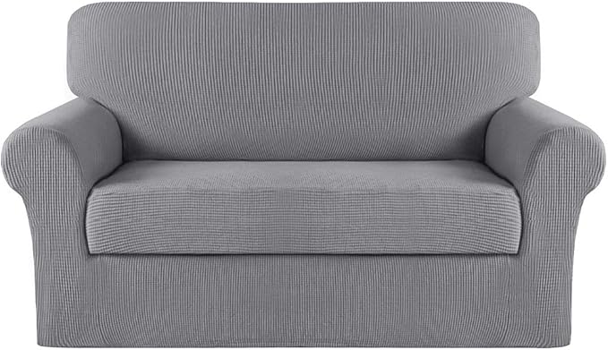 Turquoize Stretch Sofa Slipcover 2 Pieces Sofa Cover Couch Cover