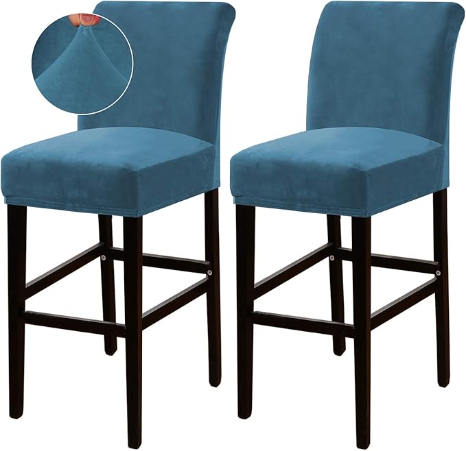Turquoize Bar Stool Covers 2 Pack Bar Stool Covers