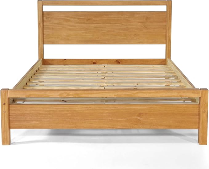 Grain Wood Furniture Loft Full Size Solid Wood Bed