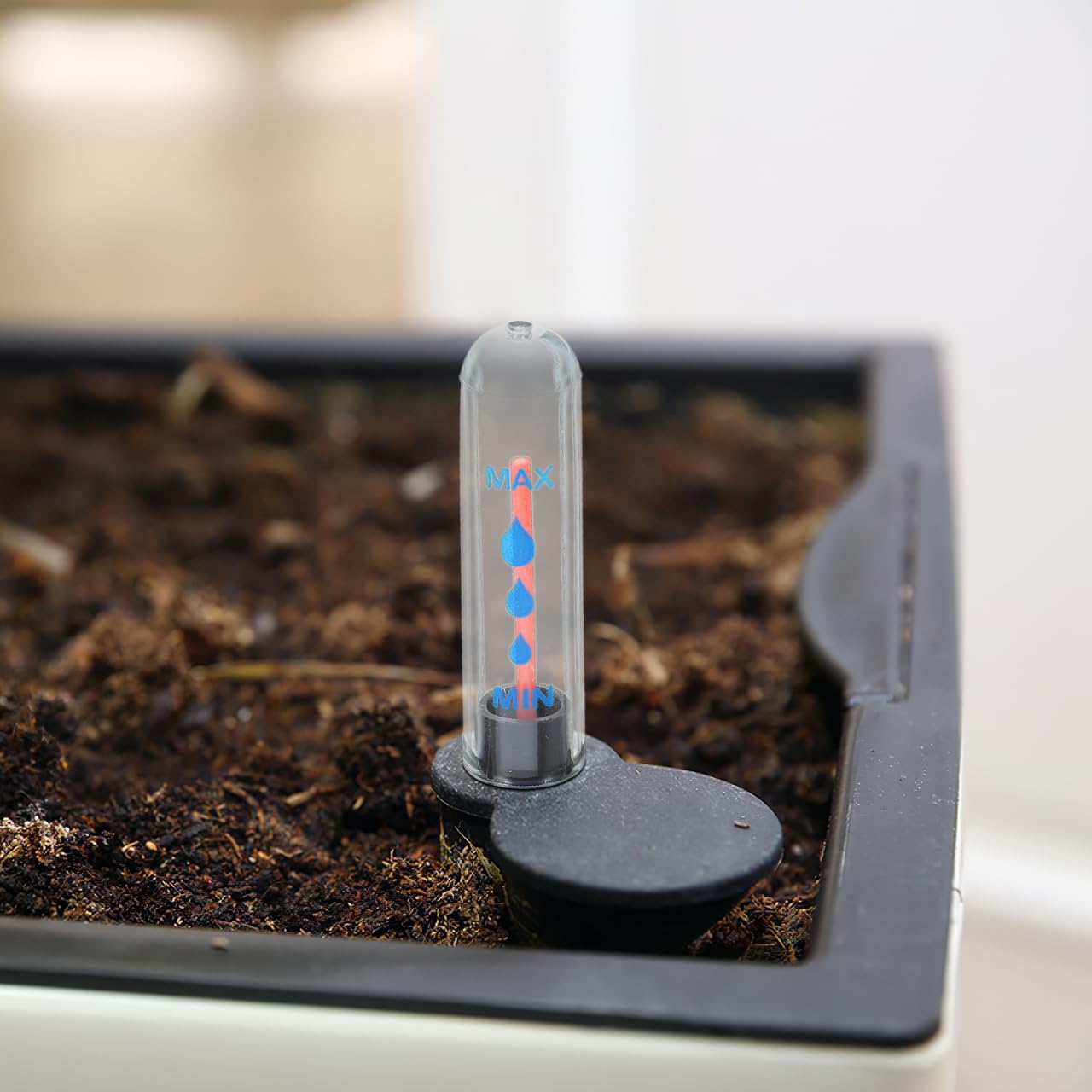 NOLITOY 2Pcs Plant Water Meter and Water Level Indicator for Indoor Potted Plants - 180ml Soil Moisture Sensor and Gauge - No Battery Indicator for Flower Pot, Garden and Office