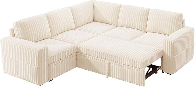 HONBAY Modular Sectional Sleeper Sofa
