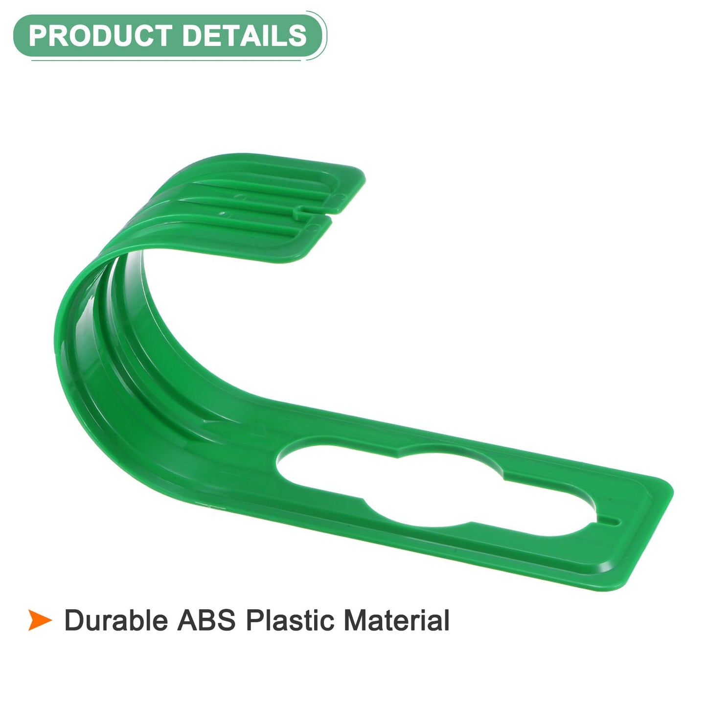 M METERXITY 3-Pack Garden Hose Hanger, ABS Plastic Water Hose Holder Wall Mount for 150 Feet Garden Watering Tube Hoses Storage, Expandable Outside Pipe Reel Hanging Hooks [3 Colors In]