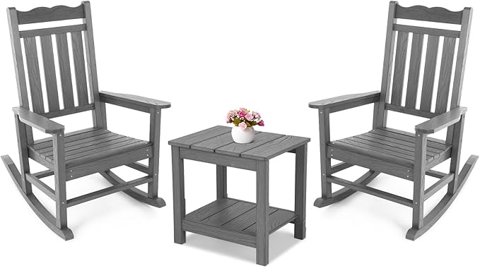 Stoog All-Weather Outdoor & Indoor Rocking Chairs Set of 2