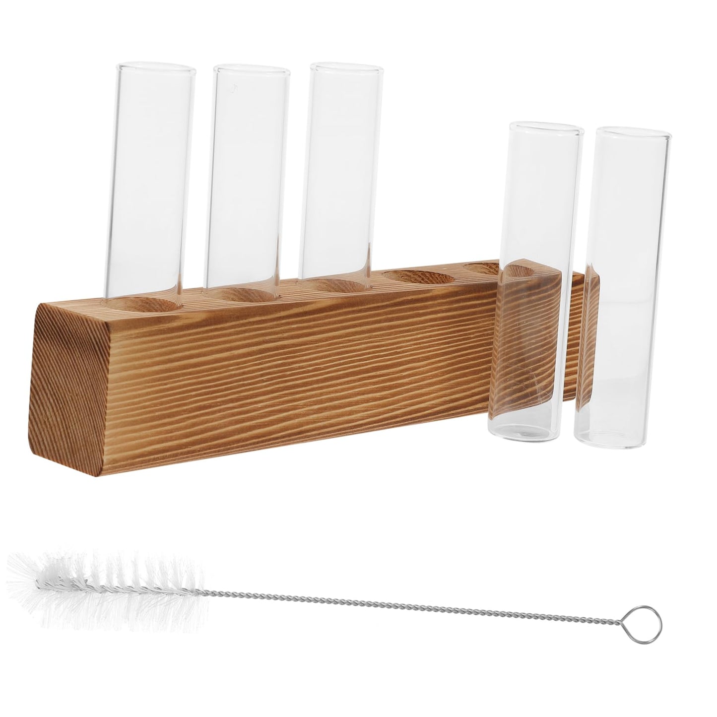 Homoyoyo 1 Set Clear Hydroponic Glass Vase for Decorative Planting - Ideal for Centerpieces - Air Plants and Flower Propagation Elegant Terrarium Planter for Home and Office Decor