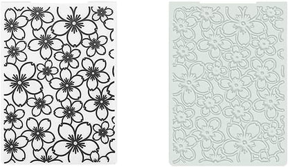 12Pcs Flower Leaf Embossing Folders DIY Craft Paper Card Embossing Template Stencil Paper Card Decorating Mold Plastic Embossing Machine Template for Card Making Scrapbooking Photo Album Decoration