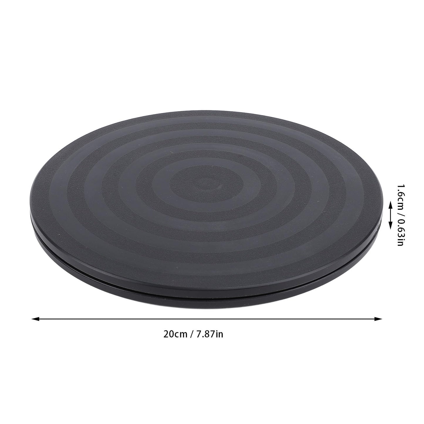 20cm Diameter Heavy Duty Rotating Swivel Stand Lazy Susan with Steel Ball Bearings for Model Base Rotating Plants Crafts Stand Monitor TV Monitors Potted Plants