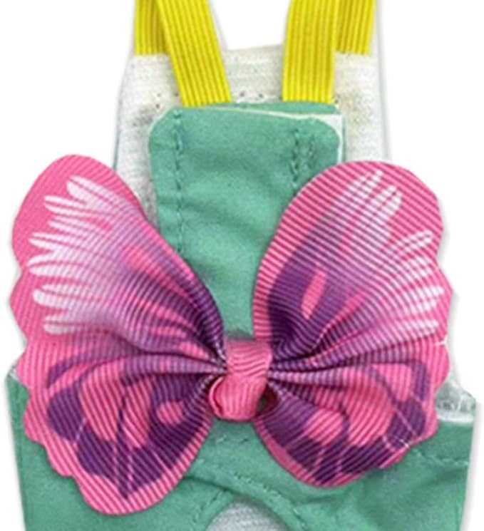 Bird Diaper Harness Flight Suit Clothes, Parrot Flight Suit with Leash for Parrot, Bird Flying Clothes for Outdoor Activities Training (with Leash,M)