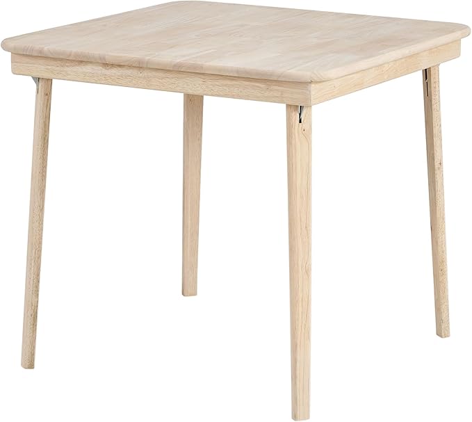 Stakmore Classic Straight Edge Square Folding Card Table 32x32