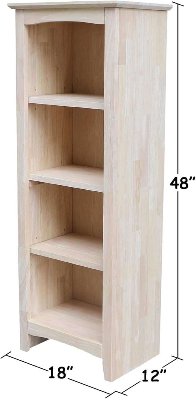 Solid Wood Shaker Bookcase