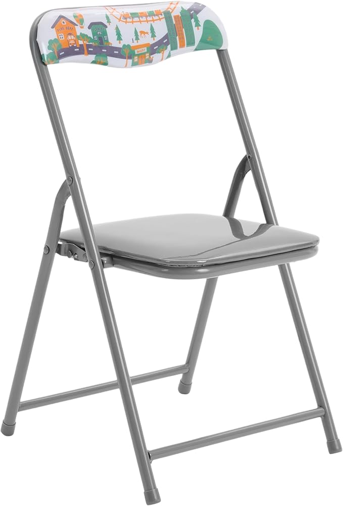 Flash Furniture Mindy Kids 5-Piece Folding Square Table and Chairs Set