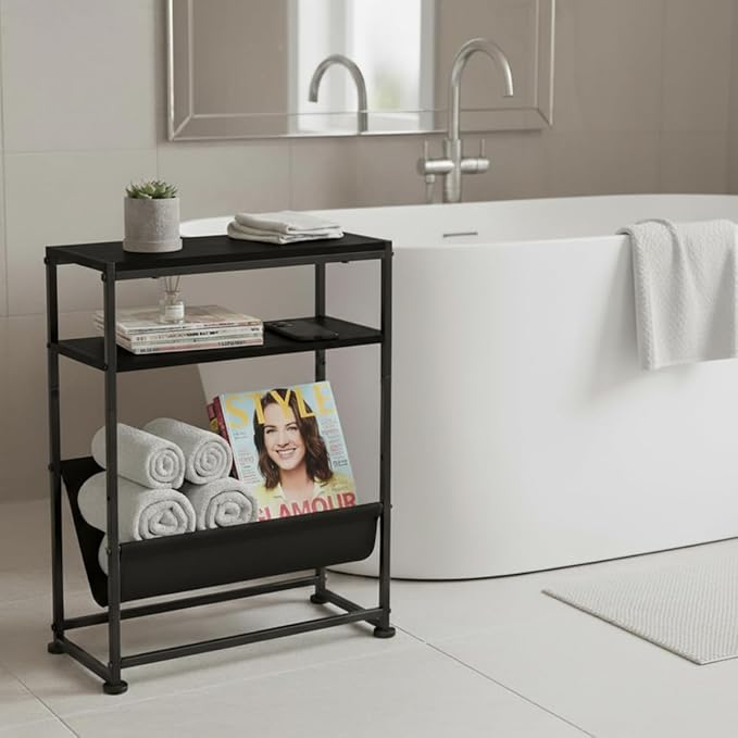 Narrow End Table for Small Spaces
