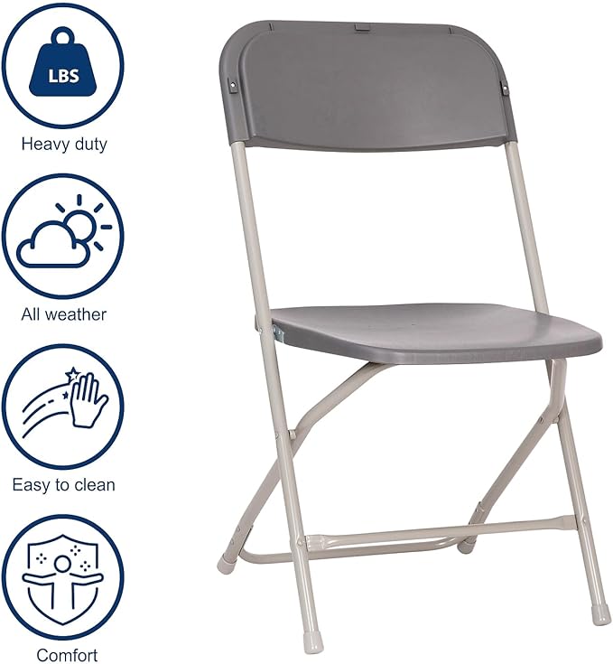 Flash Furniture Hercules Big and Tall Commercial Folding Chair