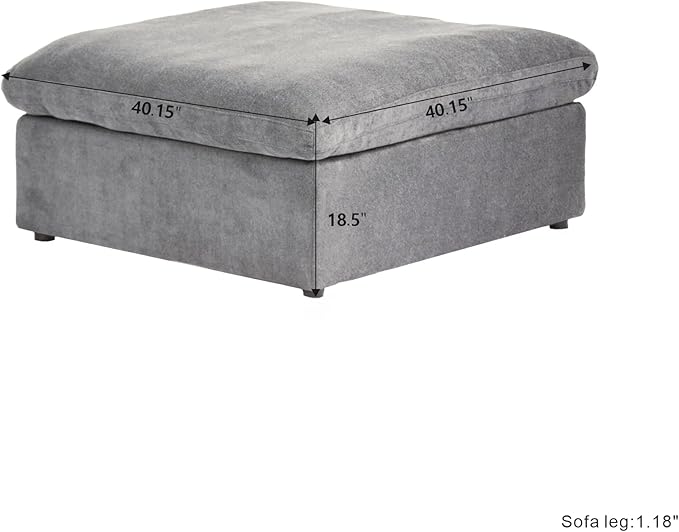 WJShome Ottoman, Modular Sectional Sofa, Minimalist Sofa Couch
