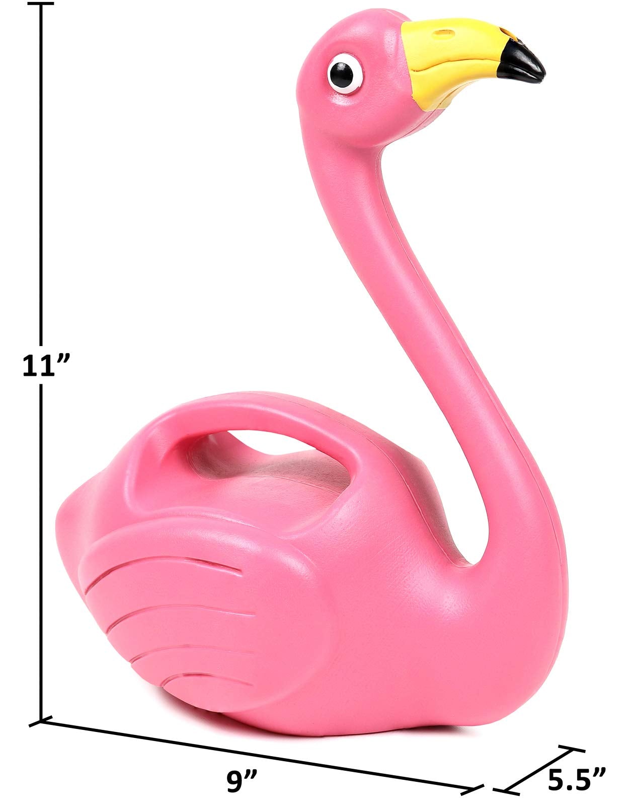 Galashield Plant Watering Can Indoor Outdoor Pink Flamingo 0.4 Gallons