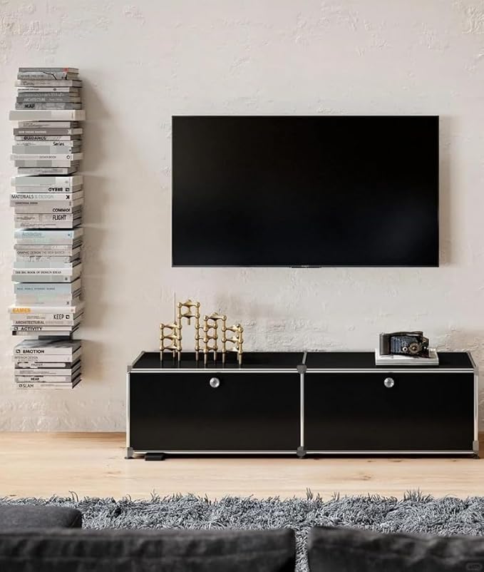 Modern Storage Cabinet Versatile Free-Standing Organizer