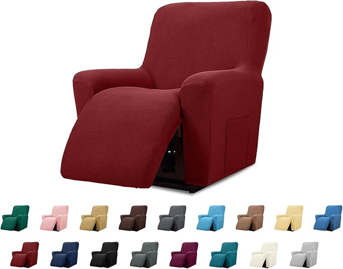 Cupuamon Recliner Chair Covers, Lazy Boy Recliner Covers Stretch Reclining