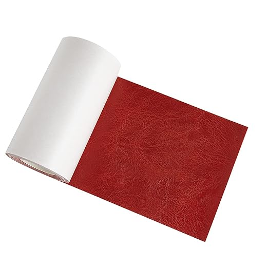 Leather Repair Tape kit Self Adhesive Patch Retro Orange 4x60 inch Heavy Duty
