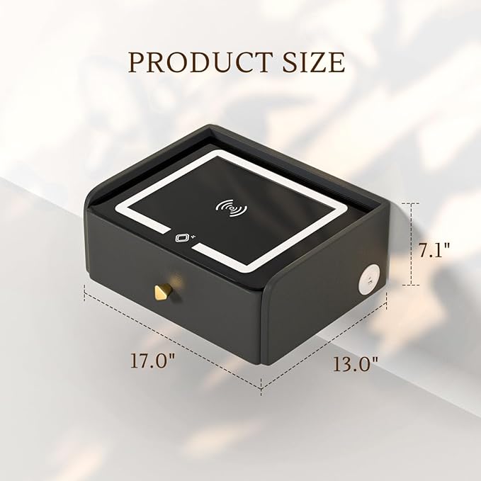 HOMEMORE Floating Nightstand