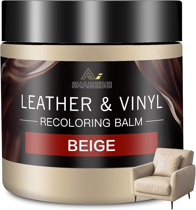 Leather Recoloring Balm and Leather Repair Kit