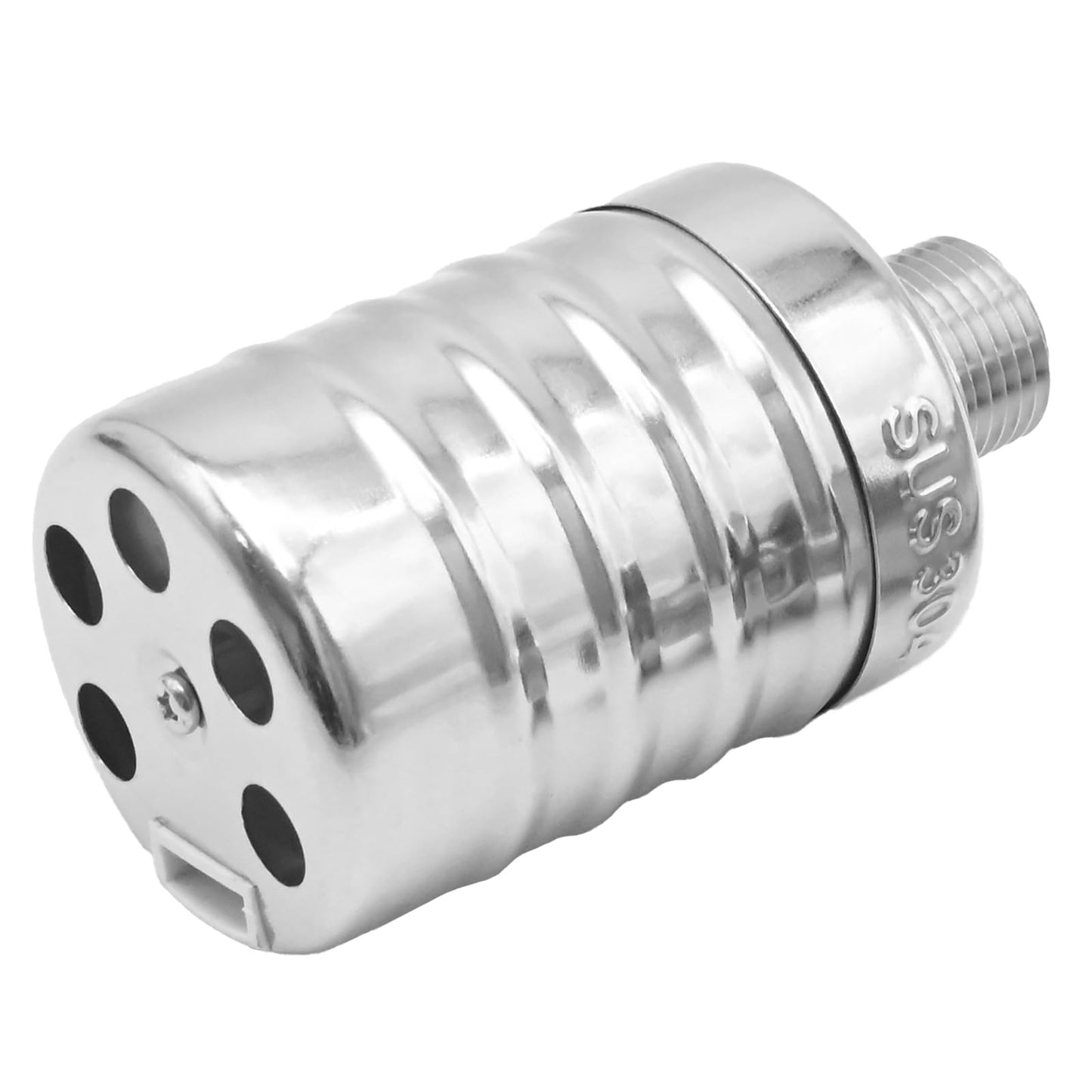 VIKKSAER 2Pcs 1/2" Auto Water Level Control Float Valve, 304 Stainless Steel, Automatic Water Level Controller for Water Tanks, Fish Ponds, Livestock Troughs, Hydroponics, Pool