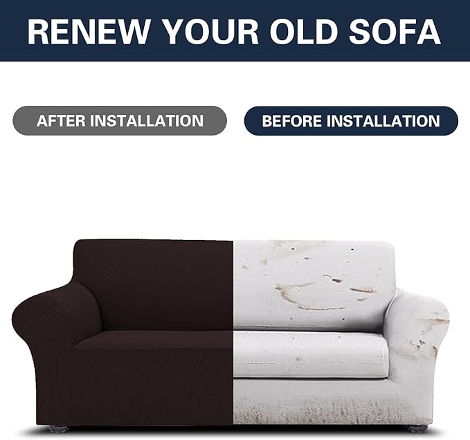Cupuamon 2026 New Stretch Oversized Sofa Slipcovers Couch Sofa Cover