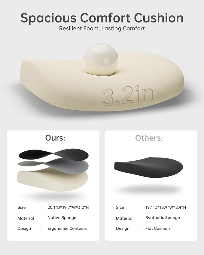 MUXX.STIL Office Chair, Ergonomic Desk Chair