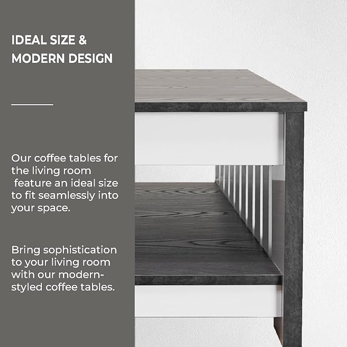 Transformer Furniture’s Modern Square Coffee Table