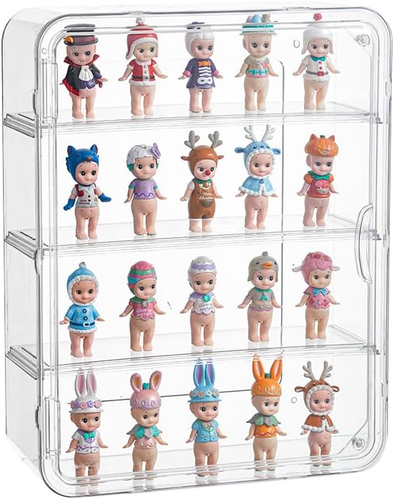 BOHOIDEE 4 Tiers Clear Display Case