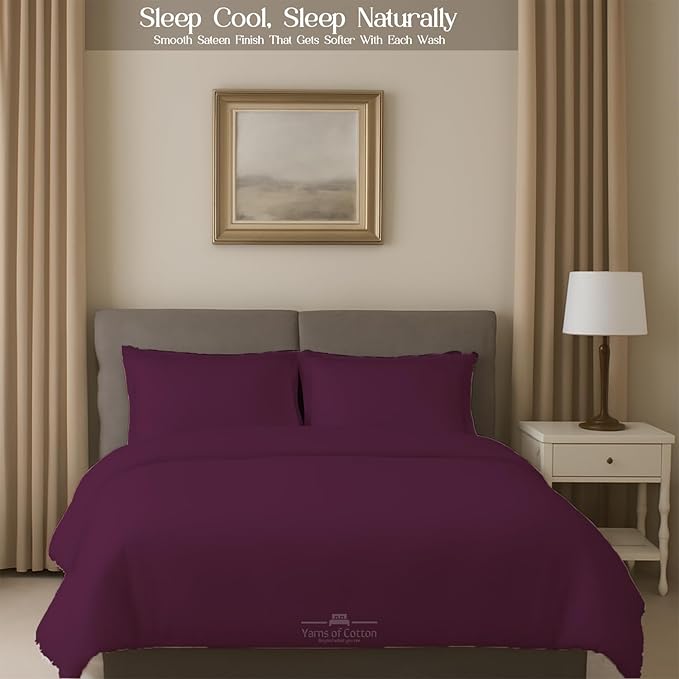 Sleeper Sofa Bed Sheet, 100% Cotton 400 Thread Count, 4 Piece Set, Deep Pocket