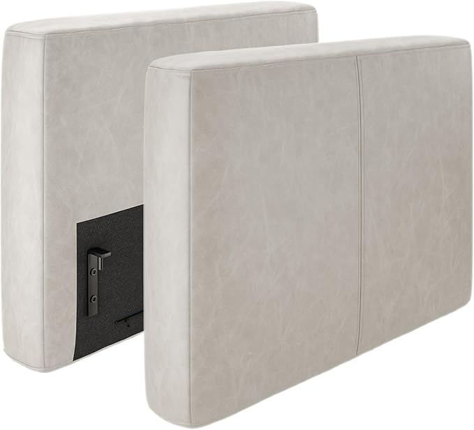 EASE MOOSE Armrest Module for Modular Sectional Sofa, Faux Leather Side