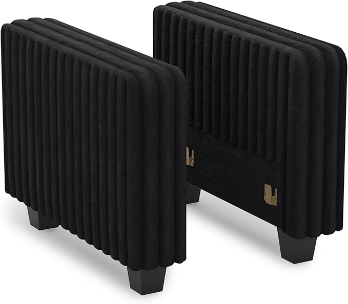 Belffin Plush Corduroy Modular Sectional Sofa Armrest Part Module
