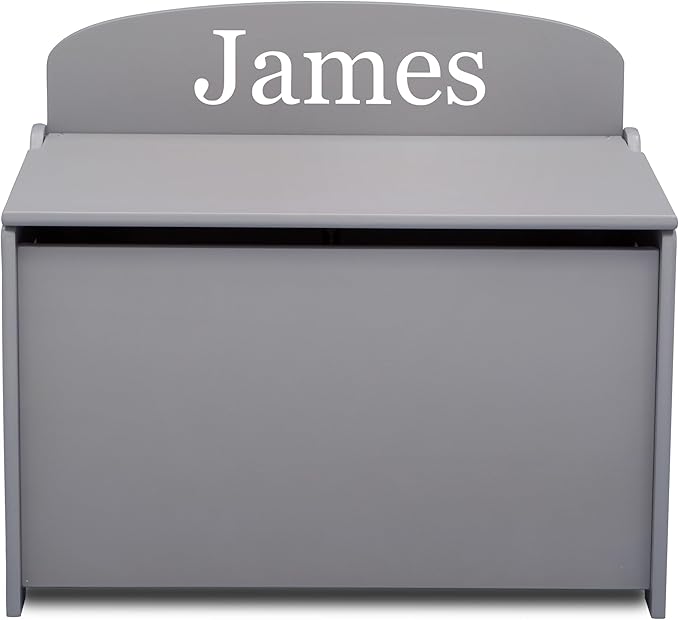 Delta Children Personalized MySize Deluxe Toy Box
