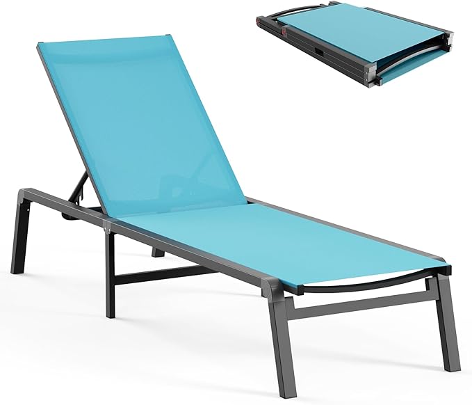 Aluminum Chaise Lounge Ourdoor