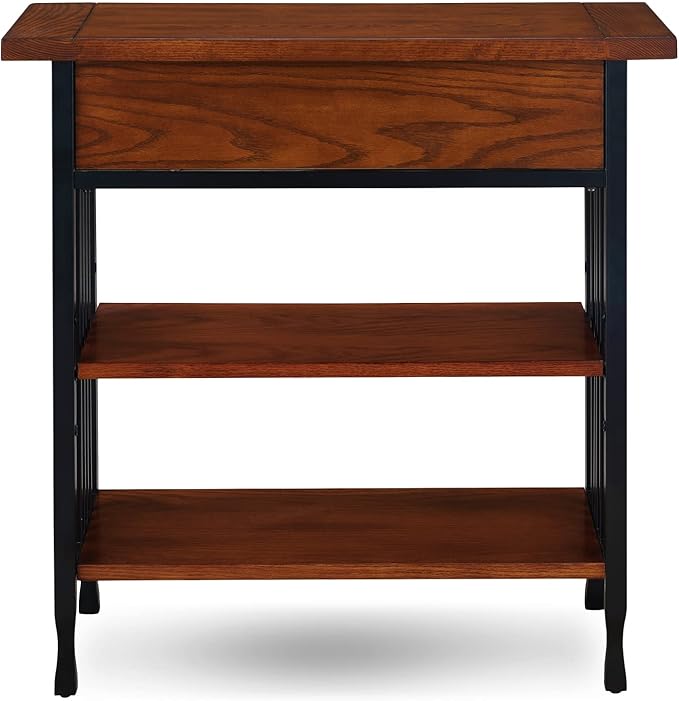 Leick Home SINCE 1912 Ironcraft Foyer Bookcase