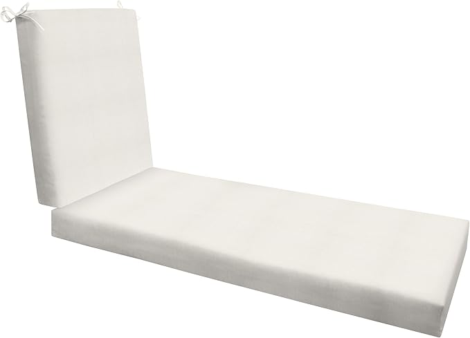 Honeycomb Outdoor Chaise Lounge Cushion