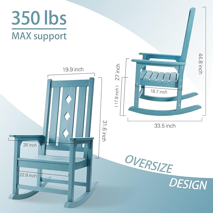 Oversized Rocking Chair, Outdoor Rocking Chair