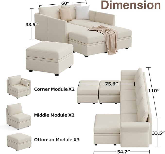 Weture Modular Sectional Sofa