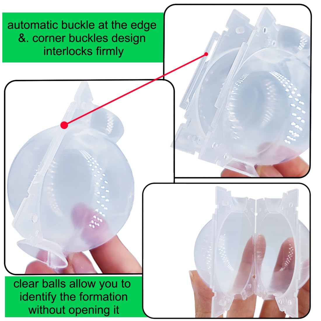 RIZTGAE 20 Pcs Air Layering Pods,Reusable Air Layering Propagation Kit Grafting Kit Plant Root Growing Box for Fast Propagation Plant Rooting Ball Plant Propagation Station Tree Grafting Supplies