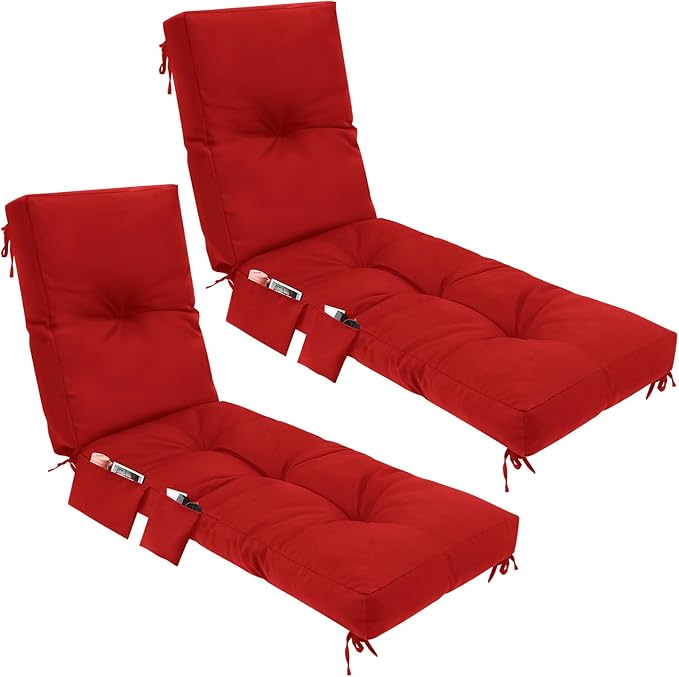 Kigley Outdoor Chaise Lounge Cushions