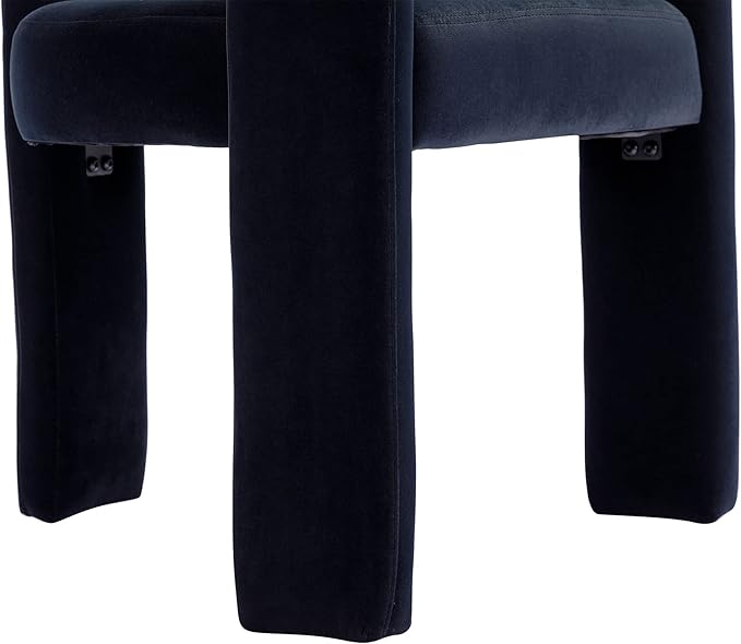 VESCASA Velvet Barrel Dining Chair