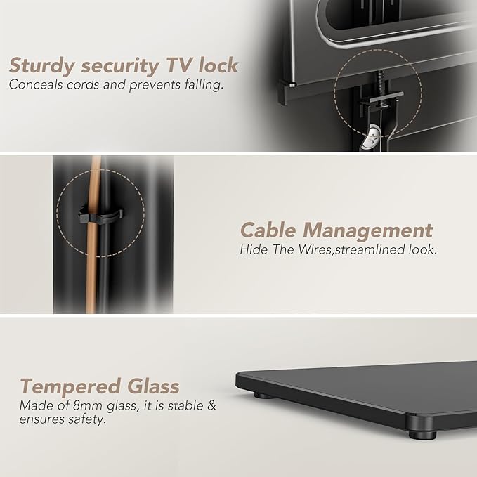 AX WABER Universal Floor TV Stand