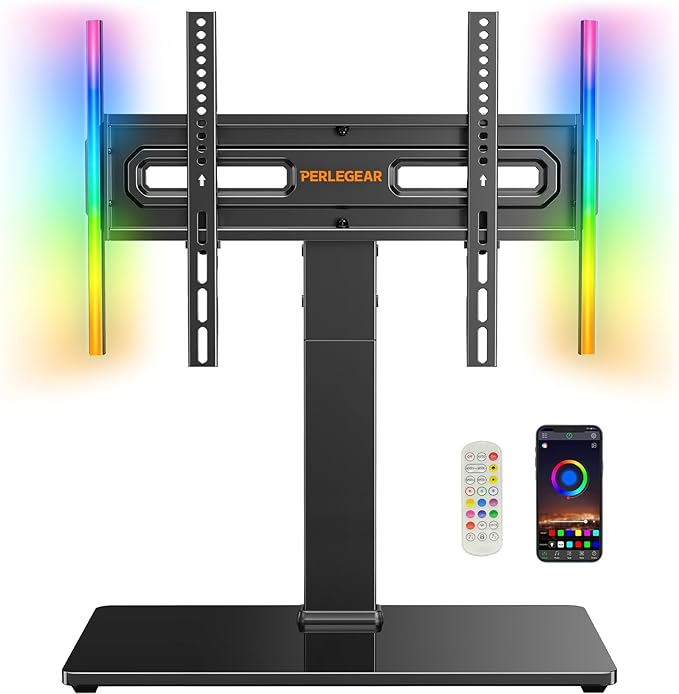 Perlegear Universal Swivel TV Stand
