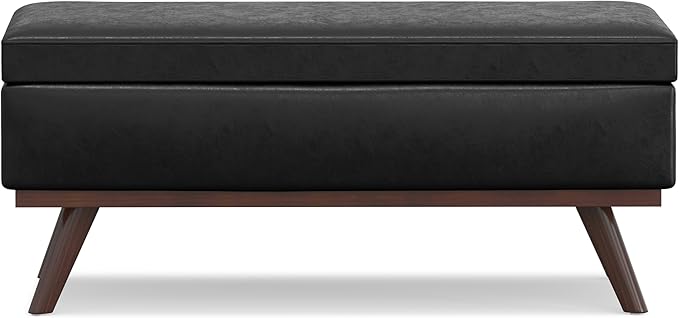 SIMPLIHOME Owen Lift Top Coffee Table Storage Ottoman