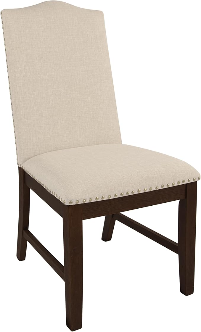 HomePop Scalloped Back Dining Chair