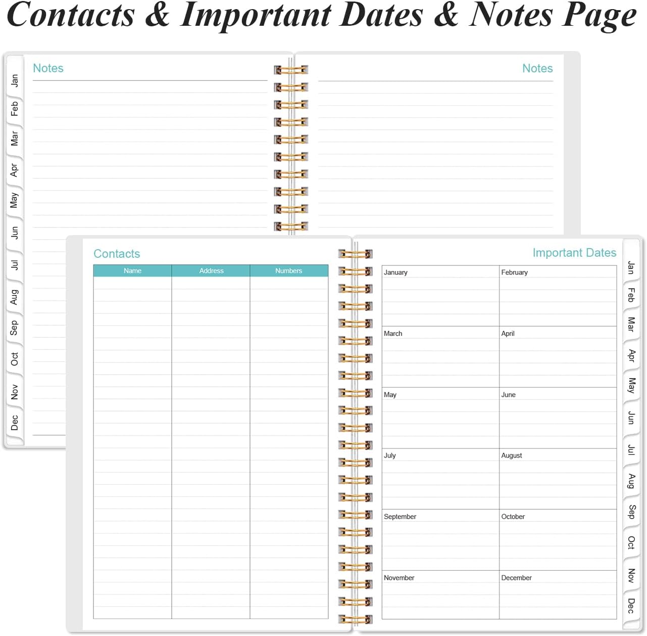 2026 Appointment Book & Planner - 2026 Daily Hourly Planner from January 2026 - December 2026, Weekly Appointment Book with 30-Minute Interval, Medium 6.4" x 8.5", Blue Leaf Flower