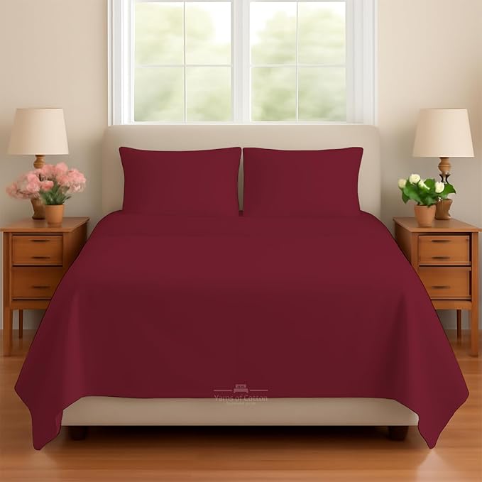 Sleeper Sofa Bed Sheet, 100% Cotton 400 Thread Count, 4 Piece Set, Deep Pocket