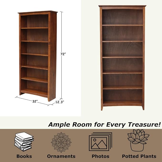 International Concepts, Solid/ Sturdy Parawood Construction, Durable Furniture