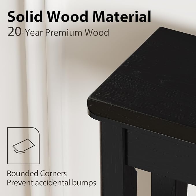 AQIMUELE Wood Console Table