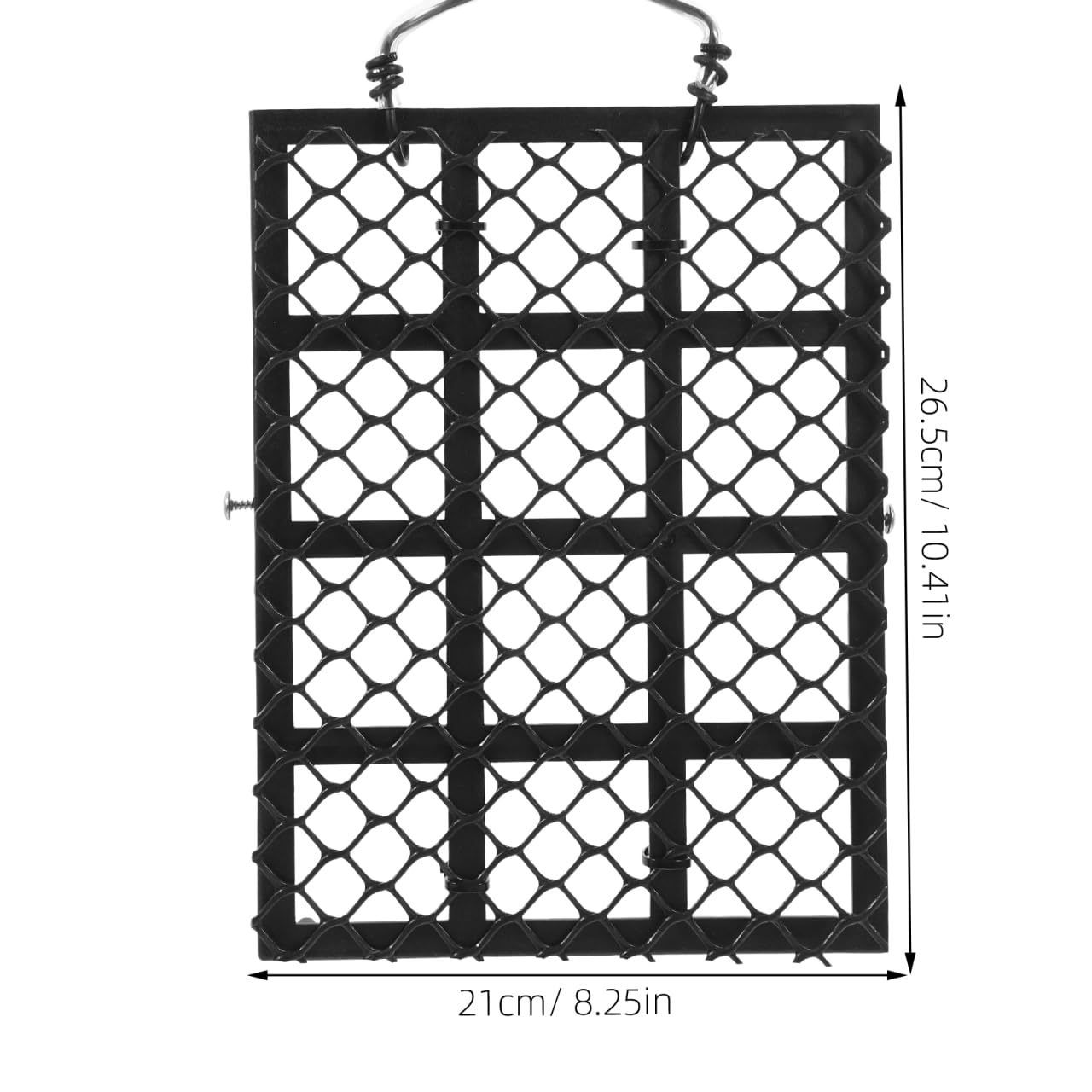 VANZACK Wall Mounted Planting Board for Indoor and Outdoor Plants Rustic Hanging Fern Planter Vertical Wall Planter Home Garden Decor 10.43X8.26X0.62In