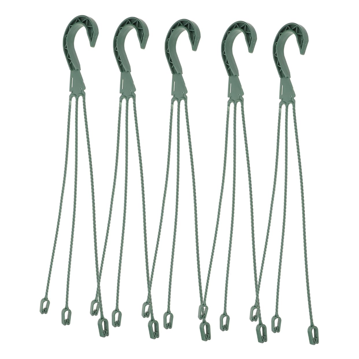 UKCOCO 5Pcs Plant Hanging Chains Space Saving Hooks for Outdoor Planters Bird Feeders and Lanterns User Friendly Setup Durable Construction for Vertical Gardening